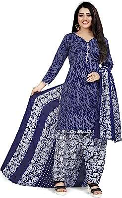 Costume salwar en coton imprimé bleu (prêt à porter_ taille b). La boutique en ligne DIAYTAR COTE D'IVOIRE  propose une large gamme de produits discount pour répondre à tous vos besoins. Obtenez les dernières innovations technologiques, les indispensables pour votre maison et une sélection de vêtements à la mode, le tout à des prix avantageux. Parcourez notre catalogue et profitez de réductions exceptionnelles !