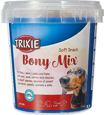 Gâteries pour chiens trixie soft snack bony mix 500 g. DIAYTAR COTE D'IVOIRE, votre destination en ligne pour des produits de maison à prix réduits. Découvrez notre vaste collection d'articles pour la cuisine, la décoration, le rangement et bien plus encore. Avec nous, équiper votre maison devient simple et économique.