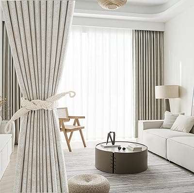 Rideaux occultants blancs pour chambre à coucher antibruit pour salon d'enfant salle. Bienvenue chez DIAYTAR COTE D'IVOIRE, le paradis des bonnes affaires en ligne ! Découvrez une large gamme de produits discount pour équiper votre maison, trouver l'électroménager de vos rêves, vous divertir avec des gadgets innovants, et compléter votre garde-robe avec des vêtements à la pointe de la mode, le tout à des prix défiant toute concurrence.