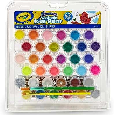 Ensemble de pots de peinture lavables crayola multicolore cy54 0157. Économisez tout en vous faisant plaisir grâce à DIAYTAR COTE D'IVOIRE, votre boutique en ligne généraliste. Notre large gamme de produits, allant de la décoration de maison aux gadgets dernier cri, en passant par la mode et l'électroménager, vous permettra de trouver ce que vous désirez à prix réduits.