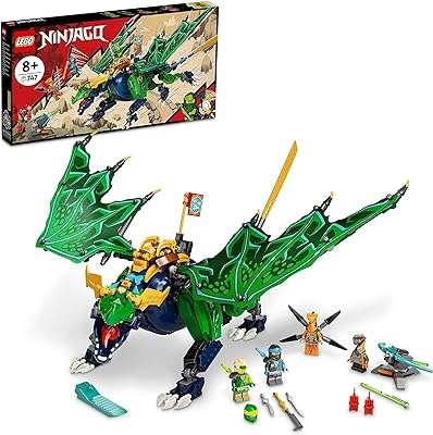71766 ensemble dragon légendaire lego ninjago lloyd's (747 pièces). DIAYTAR COTE D'IVOIRE  - votre partenaire pour un shopping discount en ligne réussi. Parcourez notre assortiment complet de produits discount, incluant tout ce dont vous avez besoin pour la maison, l'électroménager, l'informatique, la mode et les gadgets. Profitez de nos prix avantageux et faites des économies sur vos achats en ligne, sans compromis sur la qualité.
