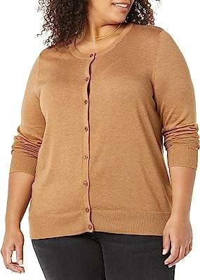 Cardigan léger à col rond amazon essentials pour femme (plus disponible). Ne payez pas le prix fort, découvrez DIAYTAR COTE D'IVOIRE  ! Notre boutique en ligne généraliste vous propose une variété de produits discount, des essentiels pour la maison aux appareils électroniques, en passant par la mode et les gadgets. Bénéficiez de prix abordables et de promotions attractives pour réaliser des économies significatives sur vos achats en ligne.