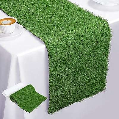 Ensemble de 2 pièces 14" x 48" nappe de chemin de table en gazon. DIAYTAR COTE D'IVOIRE  est votre destination en ligne pour des offres incroyables. Parcourez notre collection variée de produits discount, comprenant des articles pour la maison, l'électroménager, l'informatique, la mode et les gadgets, et découvrez des prix imbattables qui correspondent à toutes les bourses.