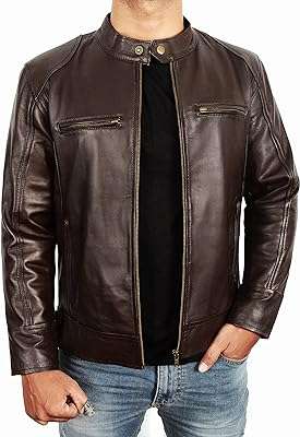 Veste de motard en cuir caferacer pour hommes style cage à la mode. Rencontrez les bonnes affaires chez DIAYTAR COTE D'IVOIRE  – votre destination en ligne pour des produits discount pour tous les aspects de votre vie. Découvrez notre sélection variée d'articles pour la maison, allant des appareils électroménagers indispensables aux éléments décoratifs élégants. Restez connecté avec notre gamme d'appareils informatiques à prix imbattables, et ravivez votre style avec des vêtements et accessoires tendance à petit prix. Faites des économies tout en obtenant la qualité que vous méritez !