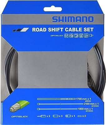 Jeu de câbles de changement de vitesse shimano optislick. DIAYTAR COTE D'IVOIRE, la référence des bonnes affaires en ligne ! Explorez notre boutique et découvrez une sélection variée de produits, de la maison à l'informatique en passant par la mode et les gadgets. Profitez de nos prix compétitifs et achetez en toute confiance. Faites de DIAYTAR COTE D'IVOIRE  votre allié shopping, vous ne le regretterez pas.