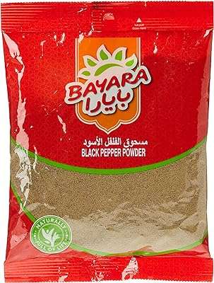 Poudre de poivre noir bayara 200 g. Profitez de rabais incroyables sur DIAYTAR COTE D'IVOIRE  et économisez sur tous vos achats! Que vous cherchiez des équipements high-tech, des produits de beauté, des articles pour animaux de compagnie ou même des meubles pour la maison, notre boutique en ligne généraliste vous propose les meilleurs prix du marché.