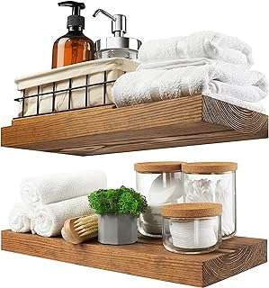Baobab workshop ensemble de 2 étagères flottantes en bois étagère. Parcourez notre magasin en ligne DIAYTAR COTE D'IVOIRE  et profitez de nos offres incroyables sur une large gamme de produits. Trouvez tout ce dont vous avez besoin, de l'électroménager à l'informatique, et restez à la mode sans vous ruiner grâce à nos articles à prix réduits.