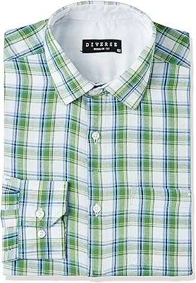 Chemise habillée en coton à carreaux coupe classique diverse pour hommes. Faites des économies intelligentes avec DIAYTAR COTE D'IVOIRE  ! Découvrez notre assortiment discount de produits pour la maison, l'électroménager, l'informatique, la mode et les gadgets. Profitez de prix réduits sans compromis sur la qualité, et offrez-vous tout ce dont vous avez besoin à petit prix.
