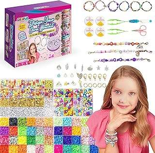 Kit de fabrication de bracelets graflo avec 14 000 pièces pour la bijoux perles en argile. Faites un bond dans le monde des bonnes affaires avec DIAYTAR COTE D'IVOIRE  ! Découvrez notre boutique en ligne généraliste où vous trouverez tout ce dont vous avez besoin, de la maison à l'électroménager, de l'informatique à la mode, et même les derniers gadgets. Ne sacrifiez pas votre budget pour vous faire plaisir, optez pour nos produits discount de qualité.