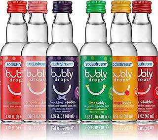 Sodastream bubbly drops 6 saveurs pack varié original 8 fl oz. DIAYTAR COTE D'IVOIRE, votre boutique en ligne préférée pour des offres discount exceptionnelles. Explorez notre assortiment varié comprenant des produits de qualité pour la maison, l'électroménager, l'informatique, la mode et les gadgets, le tout à des prix défiant toute concurrence. Faites confiance à notre expertise et profitez d'une expérience d'achat en ligne pratique et avantageuse.