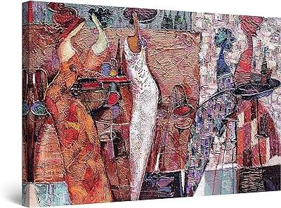 Toile murale abstraite startonite pour femmes africaines cadre 24 x 36. Ne payez pas le prix fort, optez pour DIAYTAR COTE D'IVOIRE  et économisez sur tous vos achats ! Notre boutique en ligne vous propose une large gamme de produits discount pour équiper votre maison, des meubles élégants aux derniers gadgets électroniques. Bénéficiez de réductions imbattables sur les appareils informatiques de pointe et restez tendance avec nos vêtements et accessoires à petits prix. Profitez d'une expérience d'achat sans stress avec une livraison rapide et un service client exceptionnel !