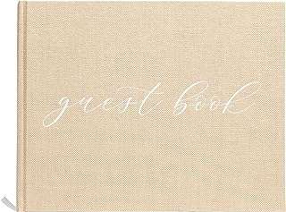 Livre d'or de mariage en lin beige avec écriture blanche élégant. Faites des bonnes affaires en un clic avec DIAYTAR COTE D'IVOIRE  ! Notre boutique en ligne généraliste vous propose une large gamme de produits discount, de l'électroménager à l'informatique en passant par la mode et les gadgets. N'attendez plus pour économiser et équiper votre maison à prix réduits, sans compromis sur la qualité !