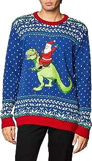 Pull de noël moche dinosaure pour homme. Ne cherchez plus, DIAYTAR COTE D'IVOIRE  est là pour vous offrir des produits discount de qualité supérieure. Que vous ayez besoin d'appareils électroménagers performants, de vêtements tendance ou de gadgets innovants, notre boutique en ligne propose des offres exceptionnelles dans tous les domaines, tandis que votre portefeuille reste protégé.