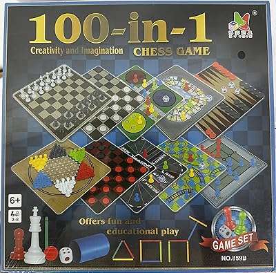 Jeux de société familiaux classiques 100 en 1 échecs dames. Vous cherchez des bonnes affaires en ligne ? Ne cherchez pas plus loin que DIAYTAR COTE D'IVOIRE, la boutique en ligne généraliste où vous trouverez tout à prix discount. Explorez notre sélection complète, allant de la maison à l'électroménager, de l'informatique à la mode et aux gadgets, et bénéficiez de tarifs avantageux pour tous vos achats. Réalisez des économies importantes sans compromettre la qualité avec DIAYTAR COTE D'IVOIRE .