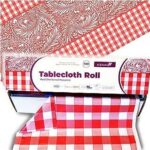 Nappe en plastique de 54" x 100 pieds chemin de table à carreaux rouge et blanc. DIAYTAR COTE D'IVOIRE  - L'adresse incontournable des chasseurs de bonnes affaires en ligne. Découvrez notre large gamme de produits à prix discount, allant des gadgets innovants aux appareils électroménagers dernier cri. Faites des économies sans sacrifier vos envies !