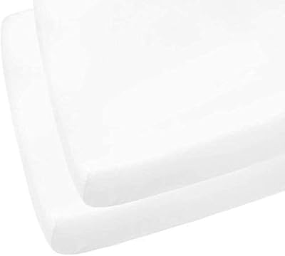 Drap-housse 2 pièces 100 % coton égyptien 200 fils - blanc - 70