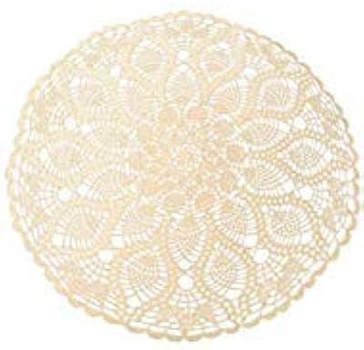 Lavigo nouveau chemin de table rond en dentelle au crochet fait à la main. La boutique en ligne DIAYTAR COTE D'IVOIRE propose une large sélection de produits de qualité, allant des produits alimentaires aux produits électroniques. Elle bénéficie d'une grande variété de produits pour répondre aux besoins de sa clientèle. La boutique en ligne DIAYTAR COTE D'IVOIRE assure également la livraison rapide et sécurisée des commandes.