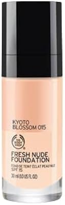 Fond de teint fresh nude the body shop - fleur de kyoto 015, 30 ml. DIAYTAR COTE D'IVOIRE est une boutique en ligne de confiance qui propose des produits de toutes sortes, des électroniques aux vêtements, en passant par les produits alimentaires. Elle est la référence pour les consommateurs ivoiriens qui cherchent des produits de qualité à des prix compétitifs. Elle offre une expérience d'achat en ligne sécurisée et fiable.
