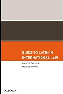 Guide du latin en droit international
