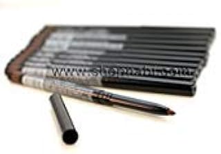 Stylo eye-liner marron rétractable imperméable nabi 12 pièces (ensemble en gros)