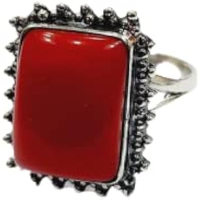 Bague en argent pur 925 bague en corail faite à la main pierre précieuse de corail. Diaytar Côte d'Ivoire offre une expérience de shopping en ligne unique et pratique, permettant aux clients de parcourir facilement ses différentes catégories de produits et de découvrir de nouvelles marques et produits. La boutique en ligne met un point d'honneur sur la satisfaction client, avec des équipes disponibles pour aider les clients à trouver ce qu'ils cherchent. Cela contribue à renforcer la confiance des clients dans la marque.