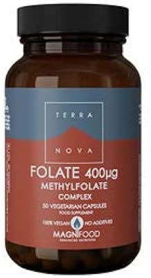 Complexe d'acide folique terranova (folate de méthyle) 400 mg - 50 gélules végétales
