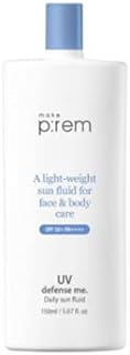 [make p:rem] fluide solaire quotidien uv defense me spf 50+ pa++++ 150 ml (renouvellement). DIAYTAR COTE D'IVOIRE, leader du commerce électronique en Cote d'Ivoire, propose une plateforme sécurisée et facile à utiliser pour les achats en ligne. Les clients peuvent choisir parmi une variété de catégories de produits, bénéficier de services de livraison Rapids et fiables, et profiter d'un service clientèle dédié. C'est la boutique en ligne idéale pour ceux qui cherchent à acheter en toute confiance.