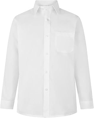 Chemise d'école à manches longues inviding pour garçons - lot de 2, coupe régulière sans repassage pour enfants, facile d'entretien et confortable, taille britannique pour les 2 à 16 ans. DIAYTAR COTE D'IVOIRE est le leader du commerce électronique en Côte d'Ivoire, offrant une plateforme de vente en ligne sécurisée et fiable. Avec une gamme étendue de produits et des prix compétitifs, les clients peuvent faire des achats en ligne avec confiance. La boutique en ligne DIAYTAR COTE D'IVOIRE est la destination idéale pour les consommateurs ivoiriens qui cherchent des produits de qualité à des prix raisonnables.