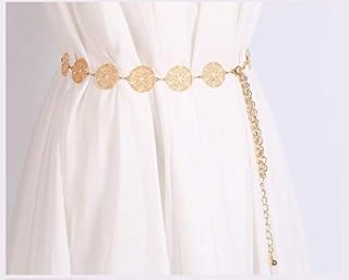 Ceinture en acier inoxydable pour femme