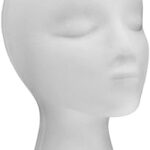 Tête de mannequin en mousse féminine boo bit pop - faux modèle
