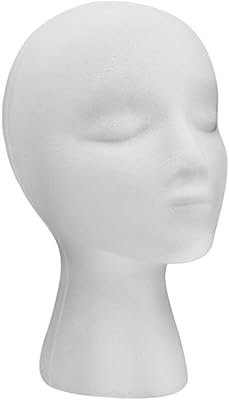 Tête de mannequin en mousse féminine boo bit pop - faux modèle de tête de mannequin pour présenter des perruques et des lunettes à cheveux. En tant que boutique en ligne généraliste, DIAYTAR COTE D'IVOIRE répond aux besoins de tous les Ivoiriens qui recherchent des produits de qualité à des prix raisonnables. Avec sa gamme variée de produits et ses services de qualité, elle continue de renforcer sa position de leader sur le marché ivoirien du commerce en ligne.