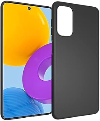 Coque de protection e-model pour samsung galaxy m52 5g coque noire fine