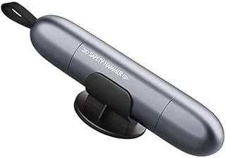 Marteau de sécurité de voiture multifonction en acier inoxydable brise-vitre portable d'urgence. DIAYTAR COTE D'IVOIRE est une boutique en ligne généraliste qui propose une large gamme de produits avec plus de 300 000 références. Elle est devenue la référence incontournable pour les consommateurs ivoiriens et internationaux. Vous y trouverez tout ce dont vous avez besoin, des produits alimentaires aux accessoires de mode en passant par les produits électroniques.