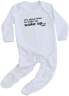 Wake up wake up dors-bien drôle pour bébé | combinaison unisexe cool oasis
