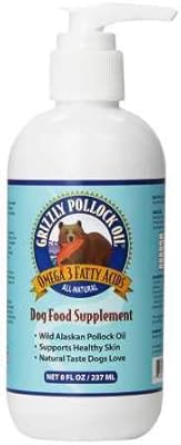 Supplément d'huile pour chien crisly pollock, 236 ml