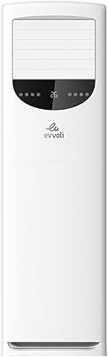 Climatiseur au sol evvoly 5 tonnes, 60 000 btu, chauffage et climatisation, redémarrage