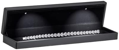Boîte à bracelet de luxe allure avec lumière led, étui à bracelet
