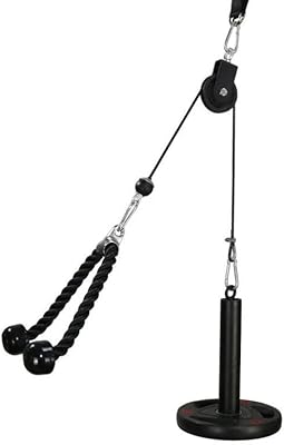 Dyong système de poulie de câble de poids professionnel pour salle de sport à domicile, système de poulie de levage pour biceps, pulldowns, dos et avant-bras. DIAYTAR COTE D'IVOIRE est une boutique en ligne généraliste qui propose plus de 300 000 références de produits, répondant ainsi aux besoins divers des consommateurs ivoiriens. En tant que leader du marché en Côte d'Ivoire, elle offre une vaste gamme de produits allant des articles ménagers aux accessoires de mode. La satisfaction du client est au cœur de ses priorités.