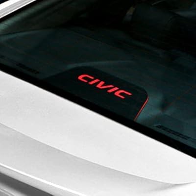 Autocollant adhésif pour feu stop en acrylique, autocollants pour feu arrière de voiture