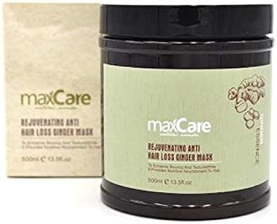 Masque capillaire rajeunissant au gingembre contre la chute des cheveux max care