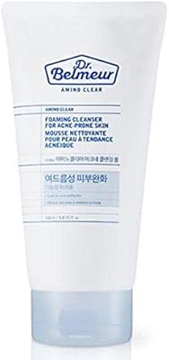 Nettoyant moussant transparent dr. belmore amino pour peaux à tendance acnéique