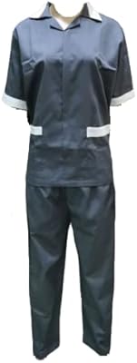Uniforme rannah de maison simple avec fermeture éclair