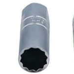 Jeu de douilles pour bougie d'allumage à paroi fine laser 7295 3/8 pouces