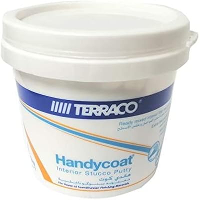 Mastic de stuc d'intérieur terraco handycoat abbasali (majon) 1.kg