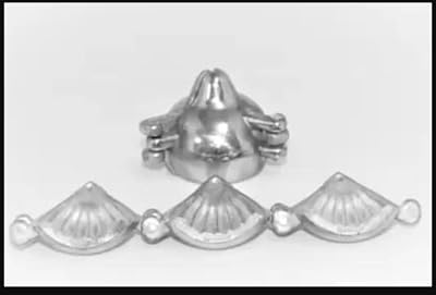 Modak arts garden maker moule en aluminium pour ganpati, diwali, dasara et autres