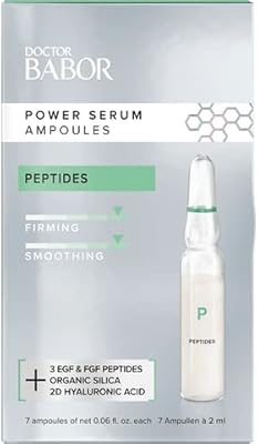 Ampoule power serum : peptides | raffermissant, lissant et élasticité | acide hyaluronique