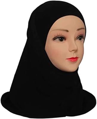 Hijab en lycra noir deux pièces pour femme, foulard et housse d'abaya en deux pièces, hijab en lycra uni, léger, extensible, très confortable et idéal pour un usage quotidien, aucune épingle requise, taille unique. DIAYTAR COTE D'IVOIRE est une boutique en ligne généraliste qui propose plus de 300 000 références de produits, faisant d'elle l'un des leaders du commerce électronique en Côte d'Ivoire. Avec une offre variée et concurrentielle, elle répond aux besoins de ses clients en leur offrant une expérience d'achat unique et pratique. Elle est notamment connue pour son large choix de produits et son service client de haute qualité.