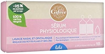 Sérum physiologique gifrer 24 x 10 ml