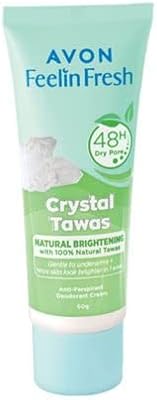 Crème déodorante anti-transpirante avon feelin fresh quelch crystal tawas 60 g. DIAYTAR COTE D'IVOIRE est une boutique en ligne qui propose une expérience d'achat unique et personnalisée. Avec sa large gamme de produits, la boutique permet aux clients de trouver tout ce qu'ils cherchent en un seul endroit. La boutique est également connue pour sa politique de retour et d'échange de produits, qui permet aux clients de retourner ou d'échanger leurs produits en cas de problème.