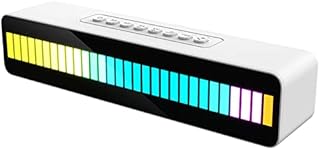 Haut-parleur bluetooth coloré rvb haut-parleur sans fil caisson de basses stéréo